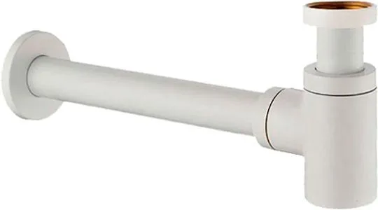 Сифон для раковины Paffoni Minimal ZACC240BO, белый Sancos — официальный сайт