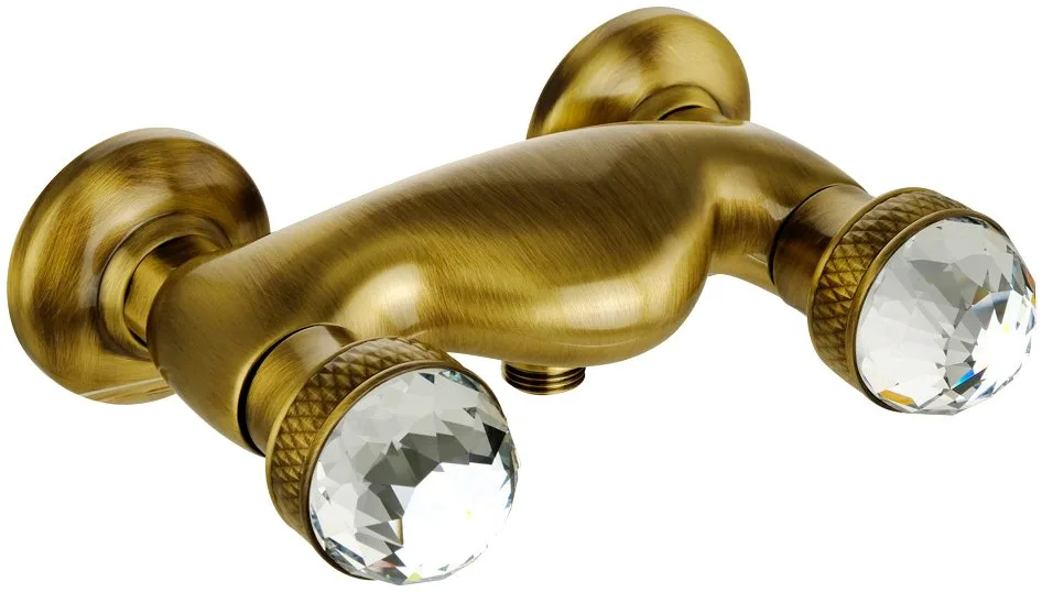 Смеситель для душа Migliore Axo Swarovski 18479 бронза Sancos — официальный сайт