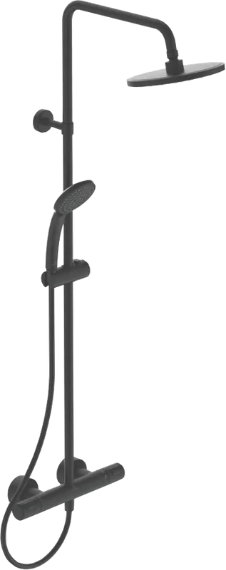 Душевая стойка Ideal Standard Ceratherm T25 A7545XG, silk black Sancos — официальный сайт