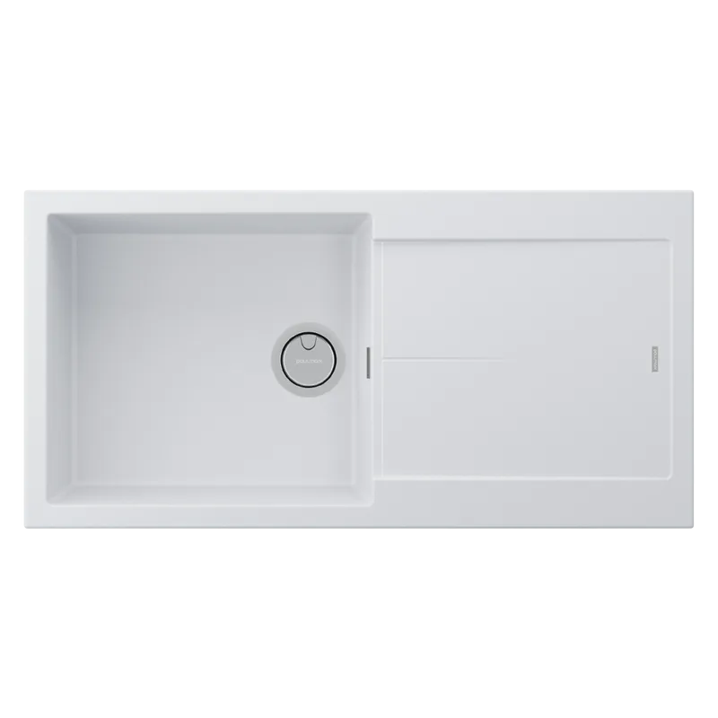 Мойка кухонная Paulmark Extensio 99 PM989950-WH white Sancos — официальный сайт