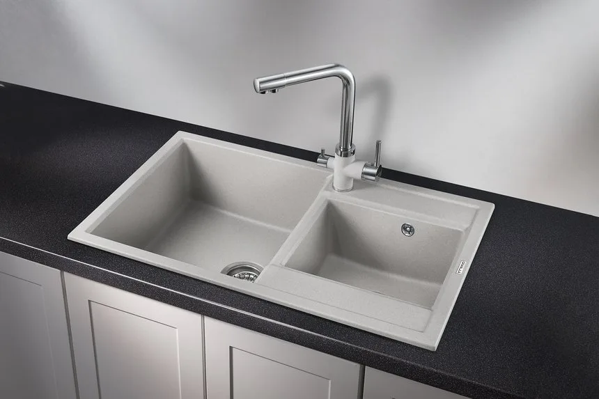 Мойка кухонная Granula 8201, базальт Sancos — официальный сайт