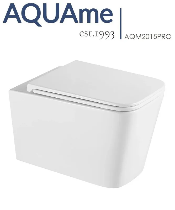 Унитаз подвесной AQUAme AQM2015PRO безободковый Sancos — официальный сайт