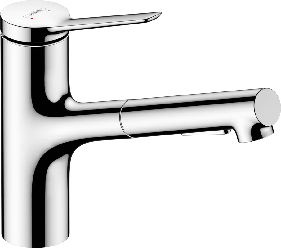 Смеситель для кухни Hansgrohe Zesis M33 74803000 механизм sBox lite, хром Sancos — официальный сайт