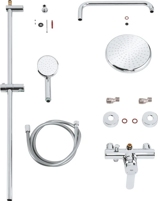 Душевая стойка Grohe Tempesta Cosmopolitan 26224001 Sancos — официальный сайт