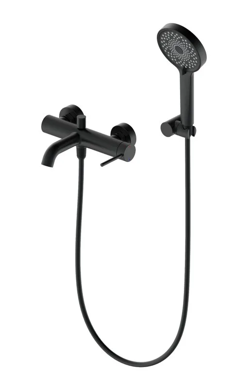Смеситель для ванны с душем Wonzon & Woghand WW-88639017-MB, матовый черный Sancos — официальный сайт