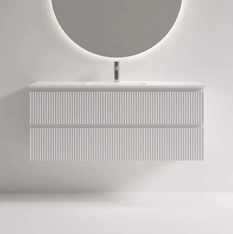 Тумба под раковину Sancos Snob R 120 подвесная Bianco (белый), SNR120/39W Sancos — официальный сайт