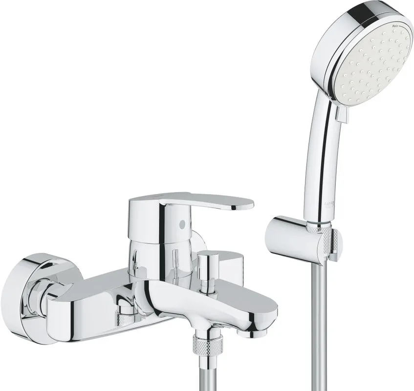 Смеситель для ванны с душем Grohe Eurostyle Cosmopolitan 3359220A Sancos — официальный сайт