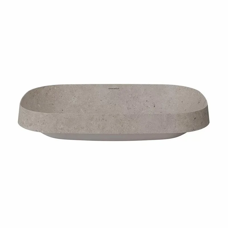 Раковина KERAMA MARAZZI Magica 65, серый камень Sancos — официальный сайт