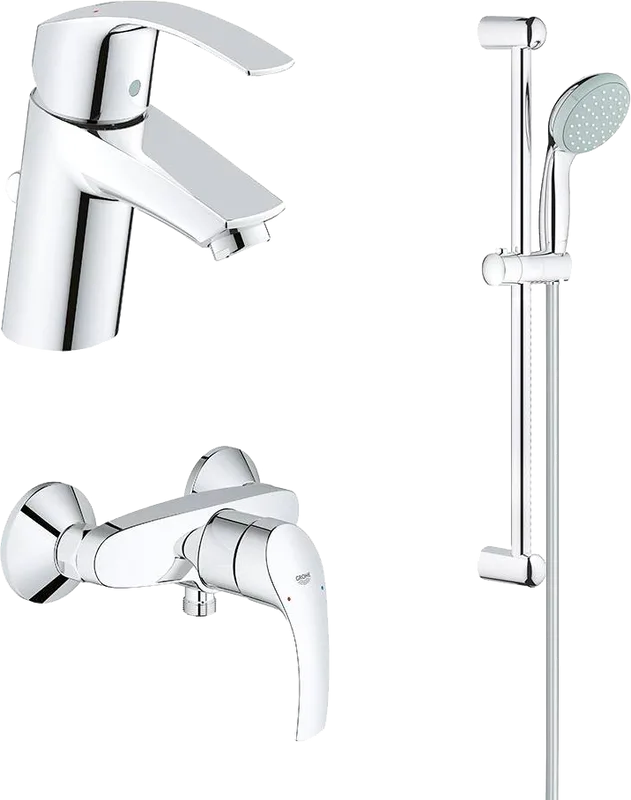 Комплект для ванной Grohe Eurosmart 123576 Sancos — официальный сайт