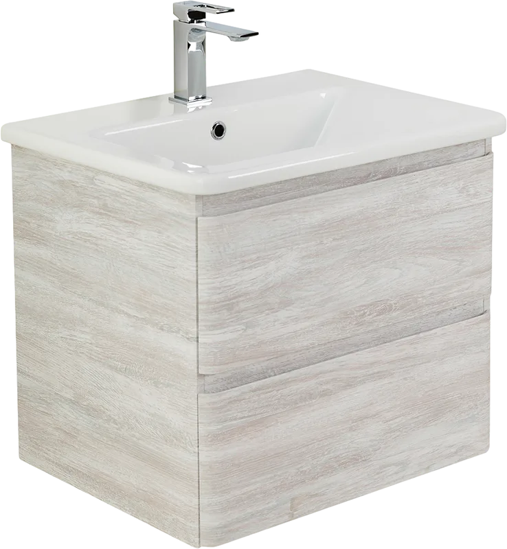 Тумба под раковину без столешницы BelBagno Albano-Cer 50 подвесная, rovere vintage bianco Sancos — официальный сайт