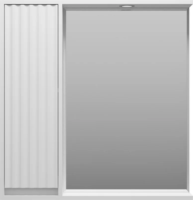 Зеркало Brevita Balaton 80 L белое