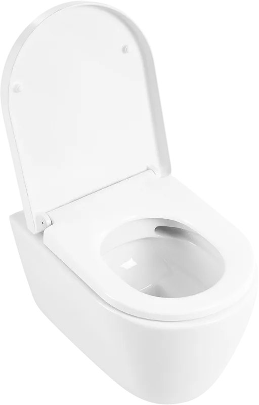 Унитаз подвесной BelBagno Marino BB105CHR BB105SC с микролифтом, безободковый, глянцевый белый Sancos — официальный сайт