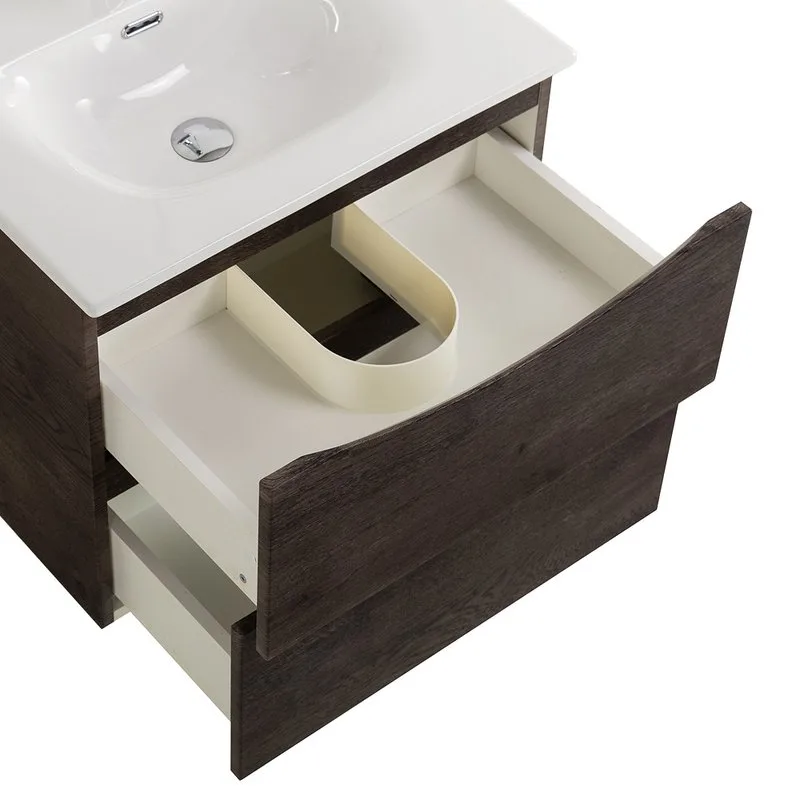 Тумба под раковину без столешницы BelBagno Marino-cer-mini 50 подвесная, rovere nature grigio Sancos — официальный сайт