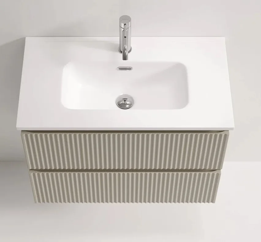 Тумба под раковину Sancos Snob R 70 подвесная Beige soft (капучино), SNR70/39CE Sancos — официальный сайт