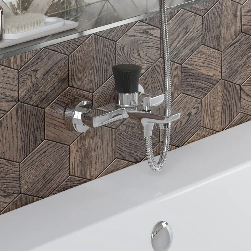 Смеситель для ванны с душем Paini Domus 18CR111PZ, хром Sancos — официальный сайт