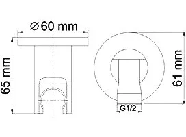 Шланговое подключение Wasserkraft A099 Sancos — официальный сайт