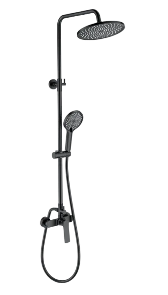 Душевая стойка Wonzon & Woghand WW-B3200-MB, матовая черная