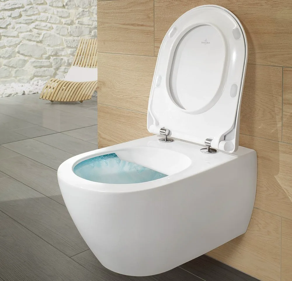 Чаша для унитаза подвесного Villeroy & Boch Subway 2.0 5614 R001 Sancos — официальный сайт