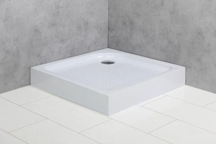 Поддон для душа BelBagno Tray 80х80 с сифоном Sancos — официальный сайт