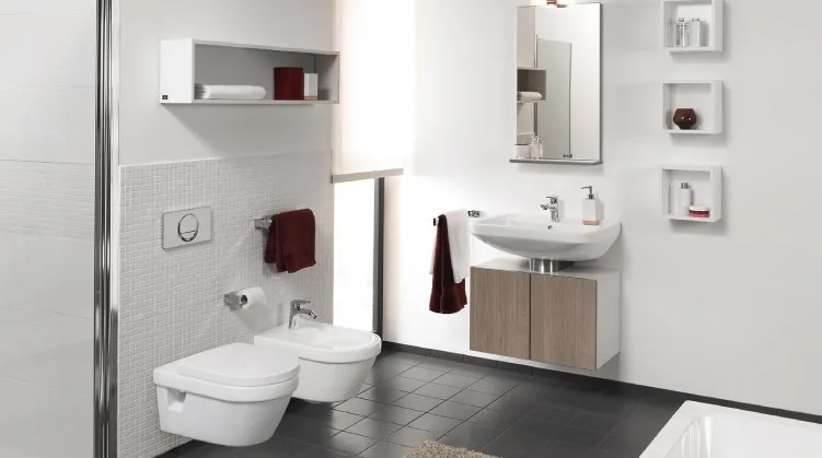 Биде подвесное Villeroy & Boch Omnia Architectura 5484 0001 alpin Sancos — официальный сайт