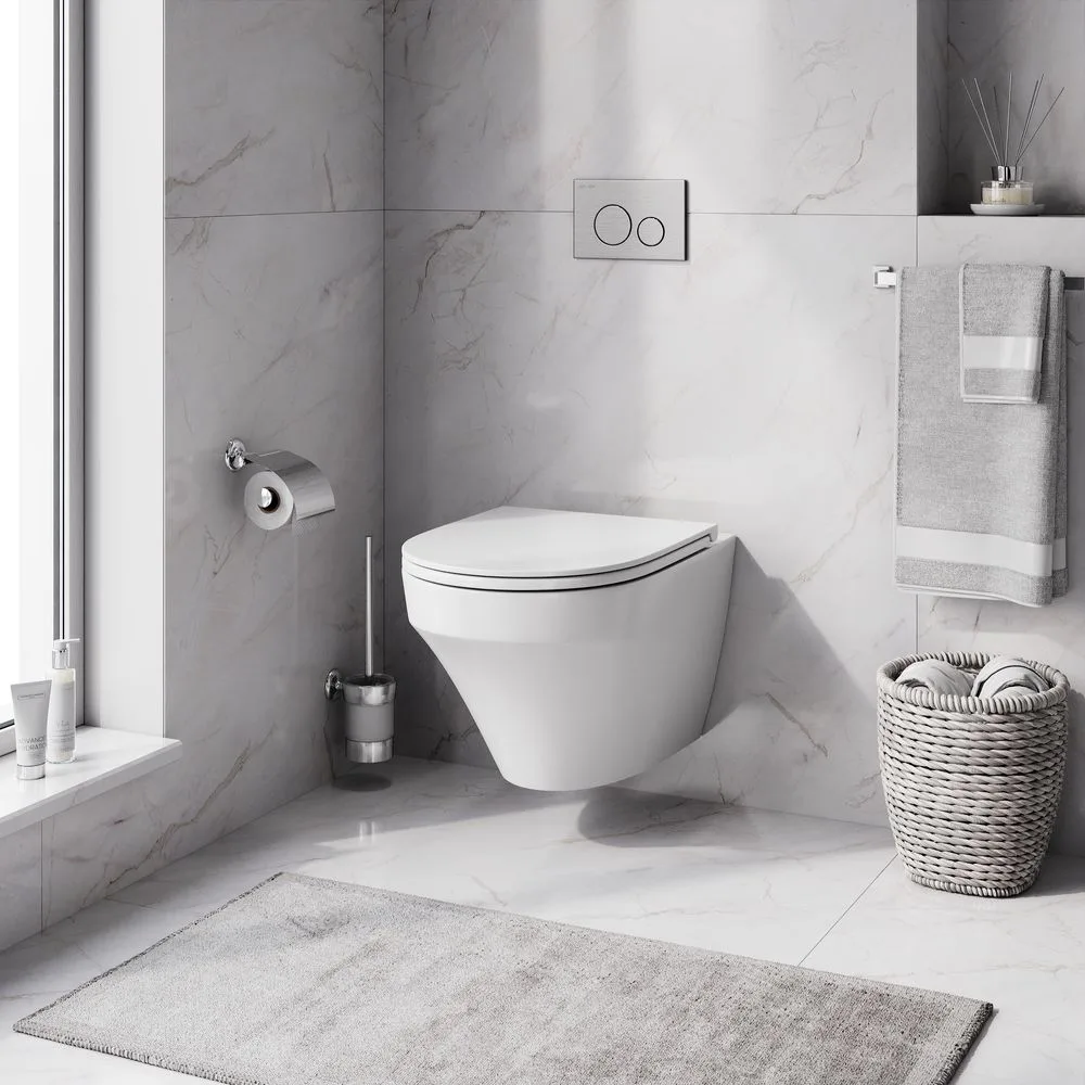 Чаша для унитаза подвесного AM.PM Inspire FlashClean C501700WH Sancos — официальный сайт