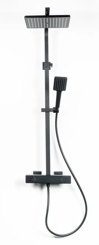 Душевая стойка Clever Nine Xtreme 60791, черная матовая Sancos — официальный сайт