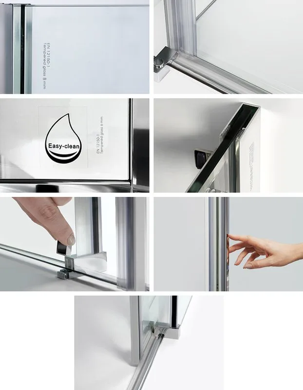 Душевая дверь в нишу Wasserkraft Alme 15R05 120 см Sancos — официальный сайт