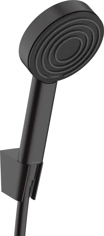 Душевой гарнитур Hansgrohe Pulsify 105 1jet 24301670, 1,25, матовый черный Sancos — официальный сайт