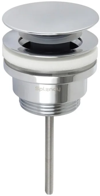Донный клапан для раковины Splendy AA3071URMCR. незапираемый, хром Sancos — официальный сайт