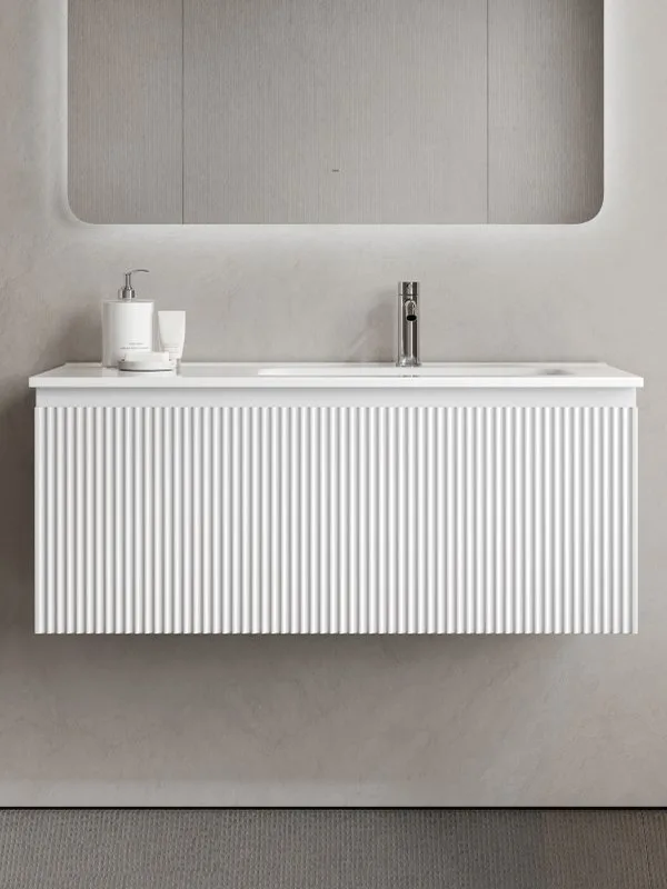 Тумба под раковину Sancos Snob R 1.0 100 подвесная Bianco (белый), SNR1.0100RW Sancos — официальный сайт