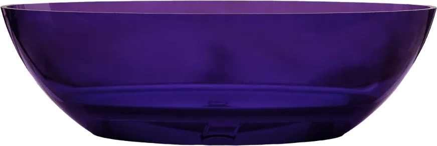 Акриловая ванна Abber Kristall AT9702 Amethyst 180x85 см, отдельностоящая, фиолетовая, овальная, с д Sancos — официальный сайт