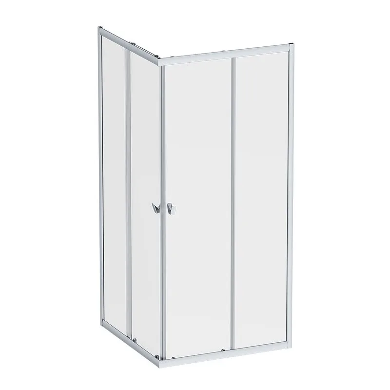 Душевой уголок AM.PM Sunny W87G-403-9090-MT 90x90 см, серебро Sancos — официальный сайт