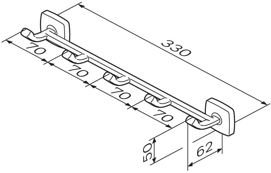 Крючок AM.PM Gem A9035922 Sancos — официальный сайт