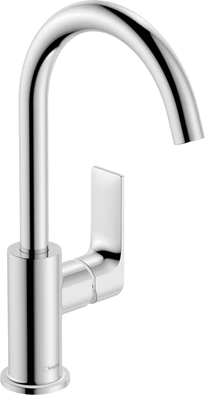 Смеситель для раковины Hansgrohe Rebris E 72576000 хром Sancos — официальный сайт