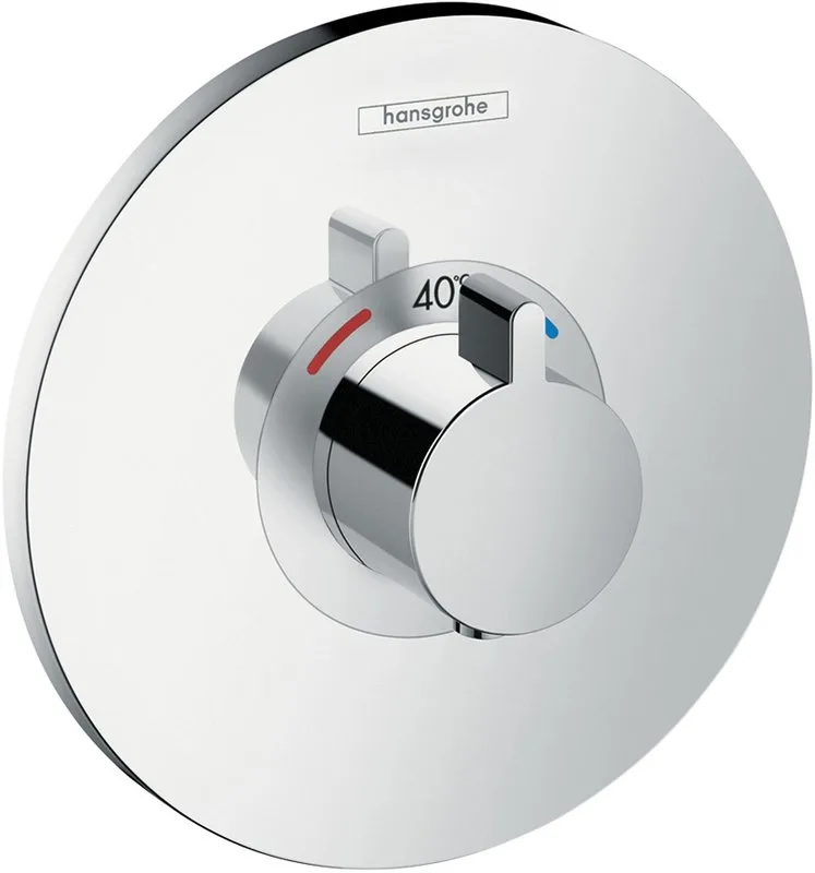 Термостатический смеситель встраиваемый Hansgrohe Ecostat S 15755000, для душа Sancos — официальный сайт