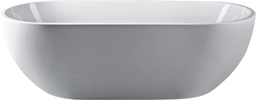 Акриловая ванна Art&Max AM-218-1700-750 170x75 см, отдельностоящая, белая, овальная, с каркасом Sancos — официальный сайт