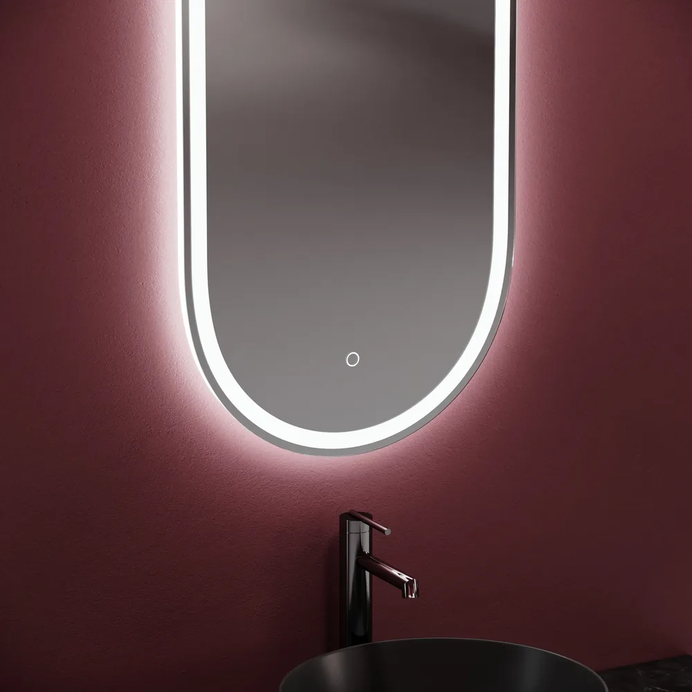 Зеркало Sancos Oval OV45F 45 см Sancos — официальный сайт