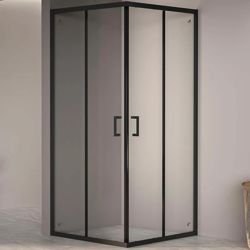 Душевой уголок RGW Passage PA-030B 900x900x1950, профиль черный Sancos — официальный сайт