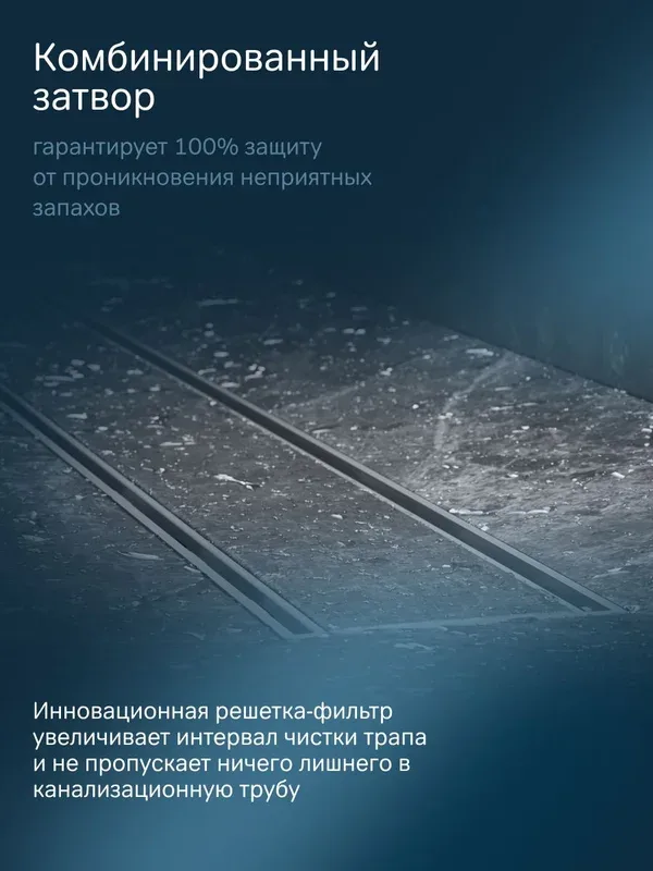 Душевой трап (лоток) AM.PM PrimeFlow Tile 60 см, с опорами Sancos — официальный сайт