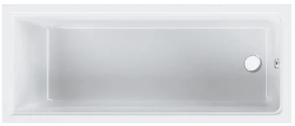 Акриловая ванна AM.PM Gem W90A-170-070W-A без опоры 170x70 см, пристенная, белая