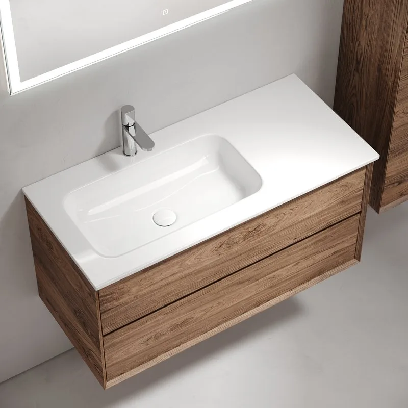 Тумба с раковиной Sancos Marmi 2.0 100 L дуб чарльстон Sancos — официальный сайт