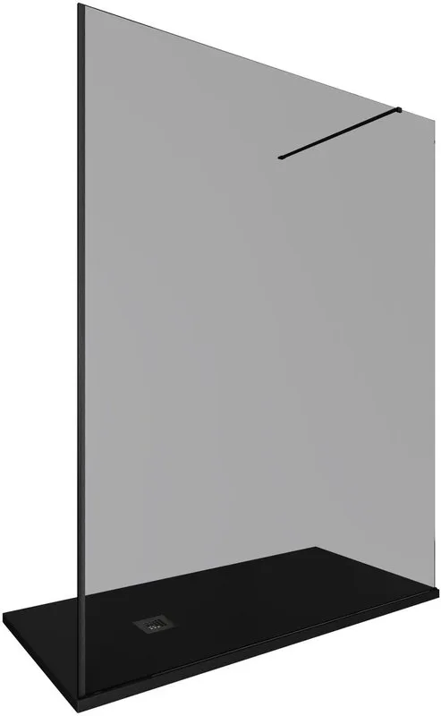 Душевая перегородка Allen Brau Infinity 1 3.21034.BBA.T 160 см, профиль черный браш, стекло тонирова Sancos — официальный сайт