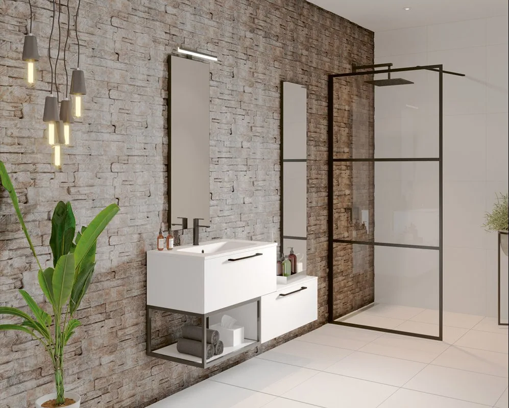 Душевая перегородка Riho Grid GB400 90 см Sancos — официальный сайт
