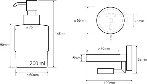 Дозатор Bemeta Omega 104109182 Sancos — официальный сайт