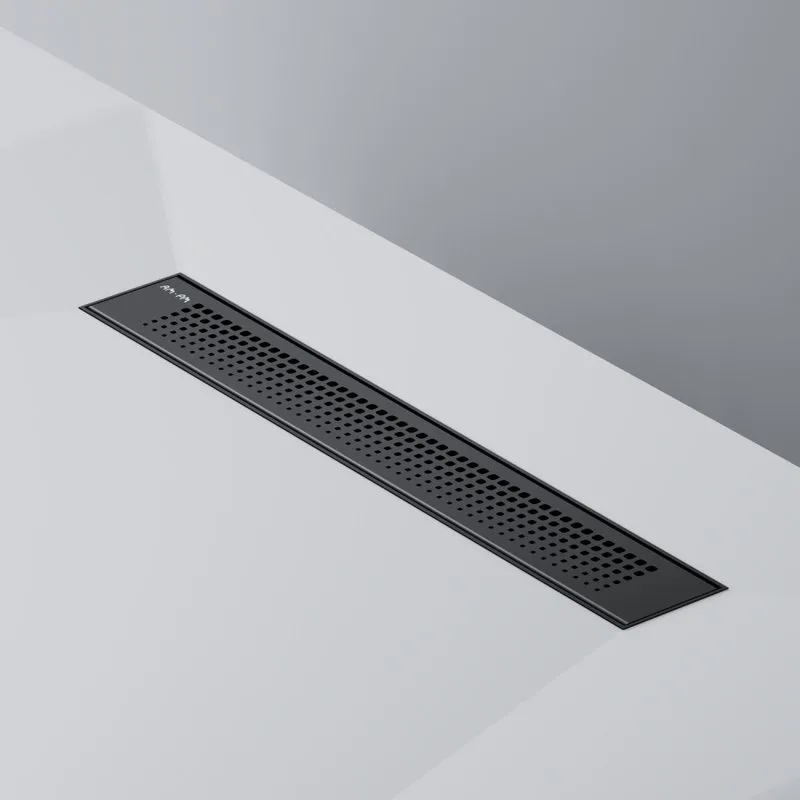 Душевой трап (лоток) AM.PM PrimeFlow Cut Gradient 50 см, черный матовый Sancos — официальный сайт