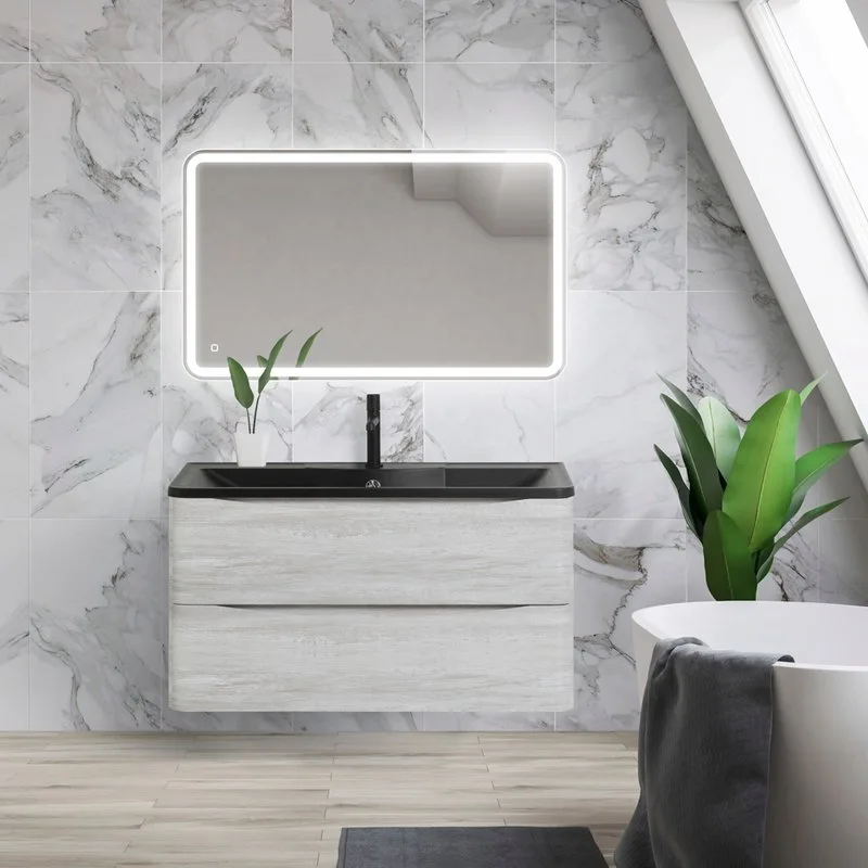 Зеркало BelBagno SPC-MAR-1000-600-LED-TCH Sancos — официальный сайт