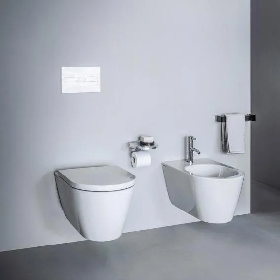 Крышка-сиденье Laufen Kartell by Laufen 8.9133.3.000.000.1 с микролифтом Sancos — Оригинал
