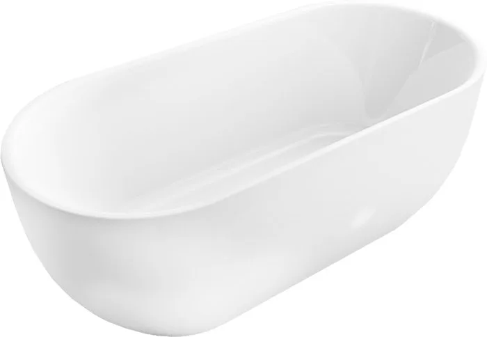 Акриловая ванна BelBagno BB70-1500-800 150x80 см, отдельностоящая, белая, овальная, на ножках Sancos — официальный сайт