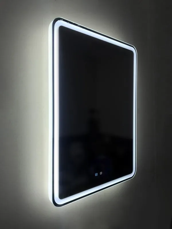 Зеркало BelBagno Marino SPC-MAR-600-800-LED-TCH-SND с голосовым управлением и подогревом Sancos — официальный сайт