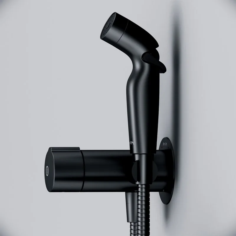 Гигиенический душ AM.PM X-Joy TouchReel F0H85A522 С ВНУТРЕННЕЙ ЧАСТЬЮ, черный Sancos — официальный сайт